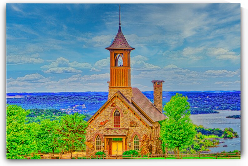 CHAPEL OF THE OZARKS  by Charles Herchert