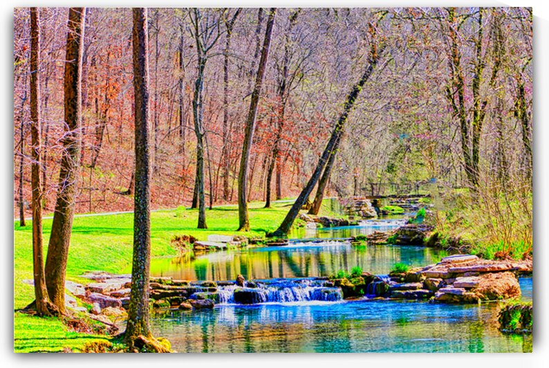 SPLASHING BROOK by Charles Herchert