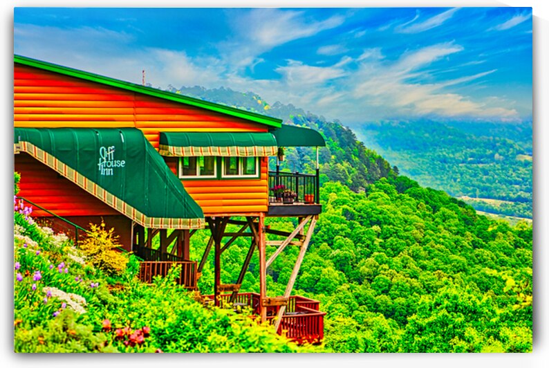 OZARK CLIFF HOUSE  by Charles Herchert