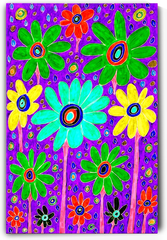  Abstract Vibrant Floral Surprise by Catriona Roberts Nature Photography and Designs