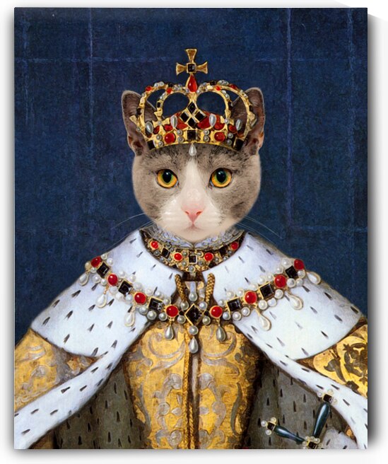 Queen cat Elizabeth I by DELPHIMAGES