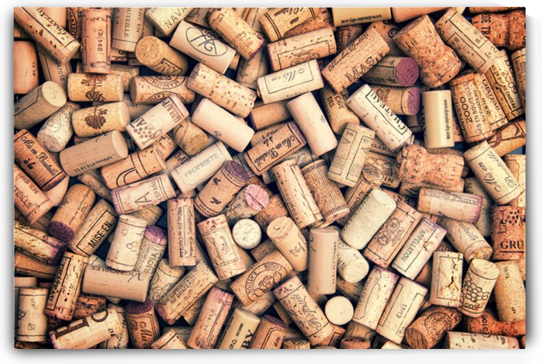 French wine corks collection by DELPHIMAGES