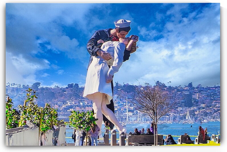 SAILORS KISS  by Charles Herchert