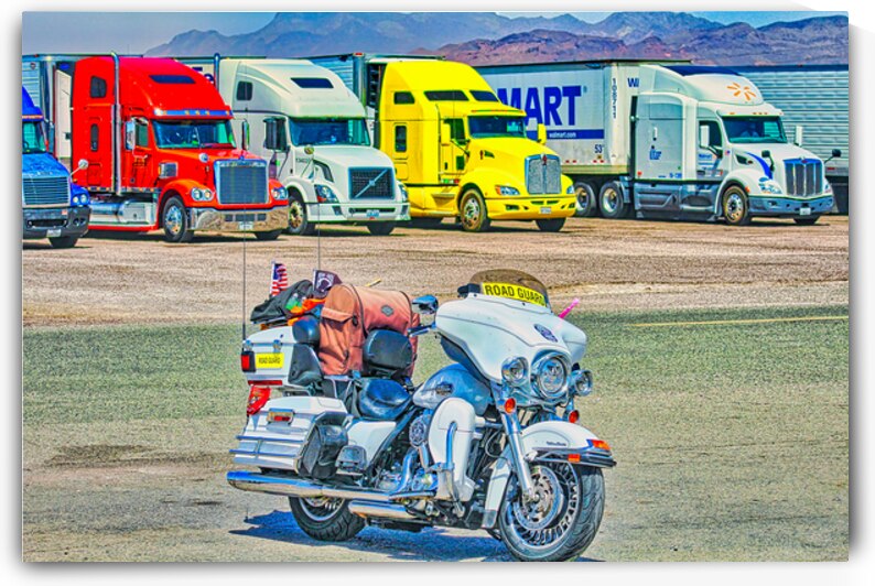 DESERT TRUCK-STOP  by Charles Herchert