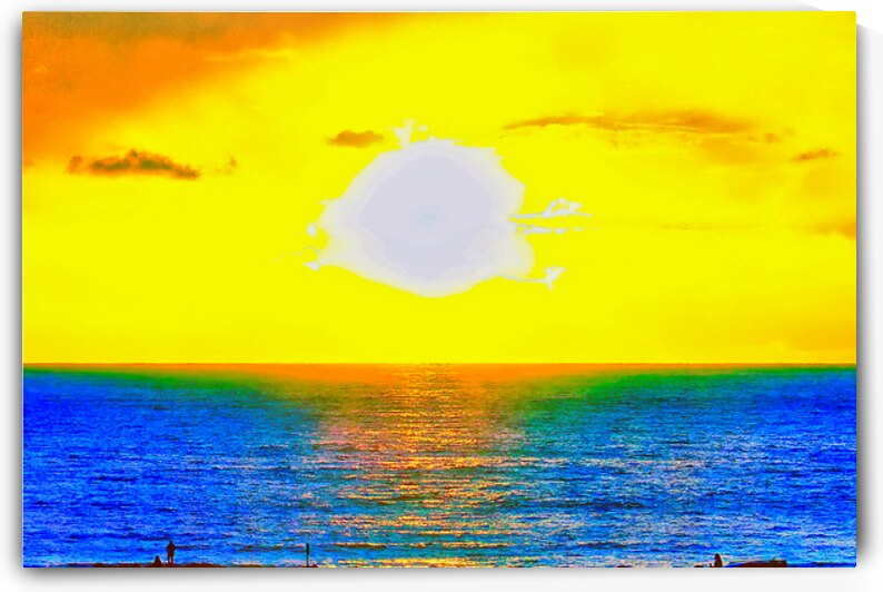 BRILLIANT SUNSET  by Charles Herchert