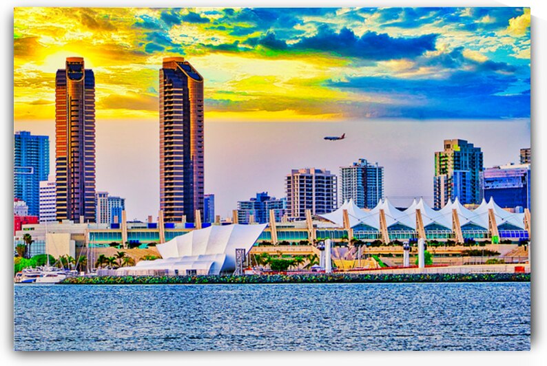  SEASIDE ABLAZE  by Charles Herchert