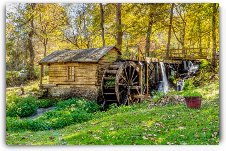 Rustic Charm Of Reeds Spring Mill by Jennifer White