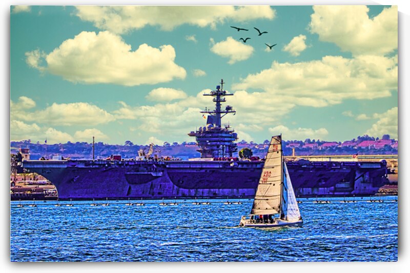 SAILING THE PACIFIC   by Charles Herchert