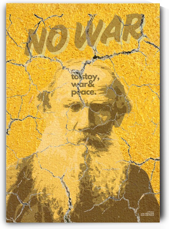 Tolstoy | War and Peace | Tasty: The Art of Contradiction & A Search for Meaning | Limited Edition | Personalizable by AtooArt