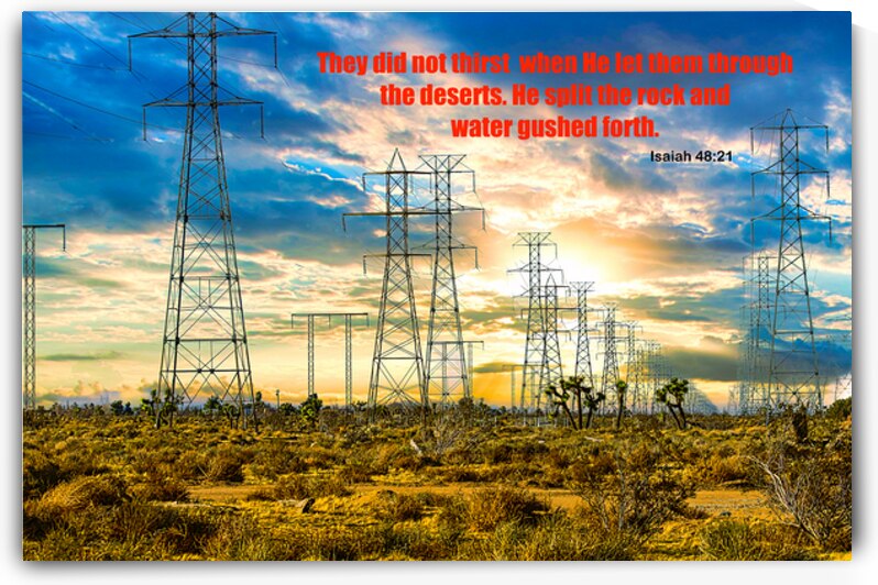 MOJAVE DESERT  SCRIPTURE by Charles Herchert