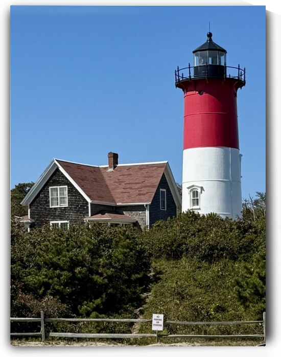 National Seashore Nauset Lighthouse Cape Cod Massachusetts  by Mark Turley