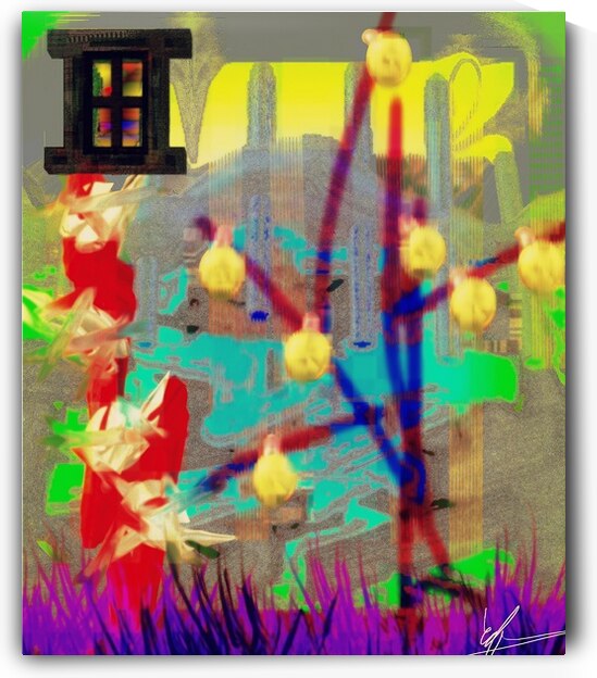 Behold a Blossoming Brass Ornament Tree by Ed Purchla