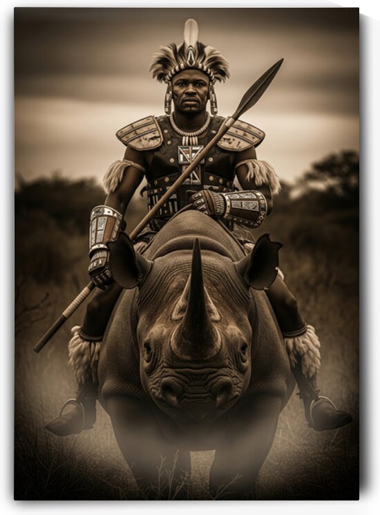 The Phantom of the Savannah by Sumer Paintings