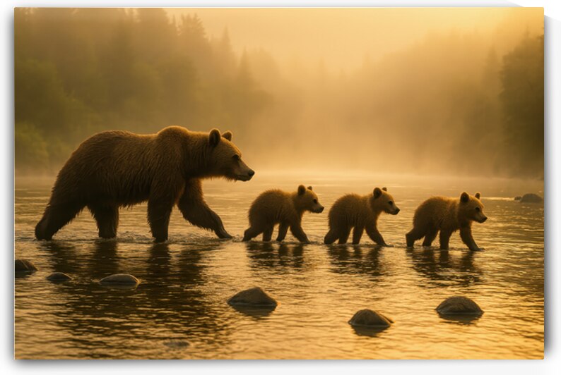 Golden River Crossing   GIA2501 06242 REA by JordiCarrio