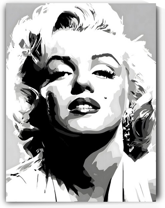 Superstar – Classic Hollywood Pop Art Print by Savage Art Prints