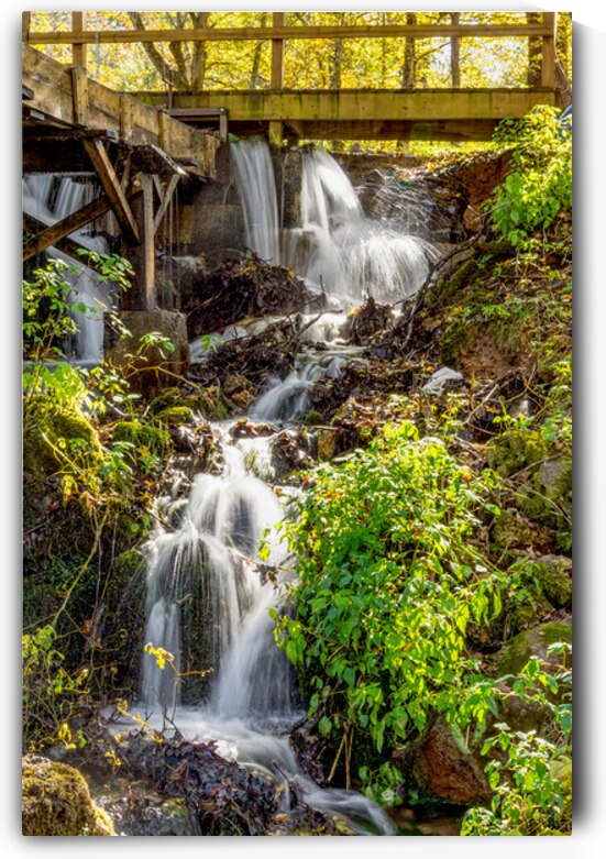 Rustic Falls At Reeds Spring Mill by Jennifer White
