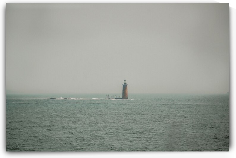 Ram Island Ledge Lighthouse by Kelley Richens