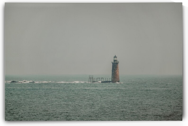 Ram Island Ledge Lighthouse by Kelley Richens