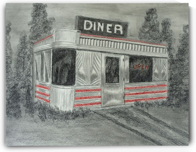 Graphite diner by Lisa von Biela