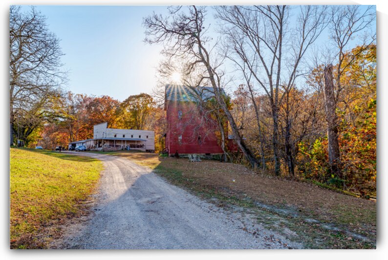 Driveway To Topaz Mill by Jennifer White