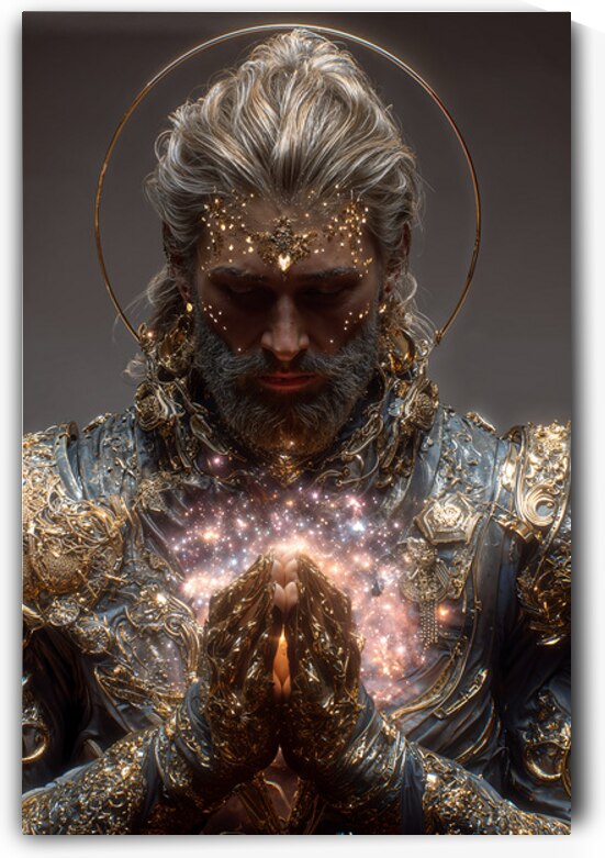 Prayer for galaxy by Infinite Wall Art