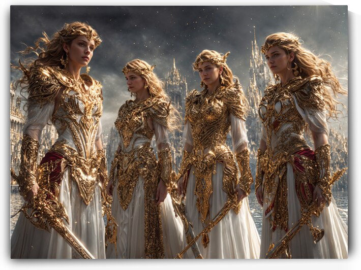 4 Sisters 1 by Infinite Wall Art