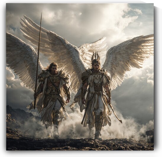 Angel warrior brothers 3 by Infinite Wall Art