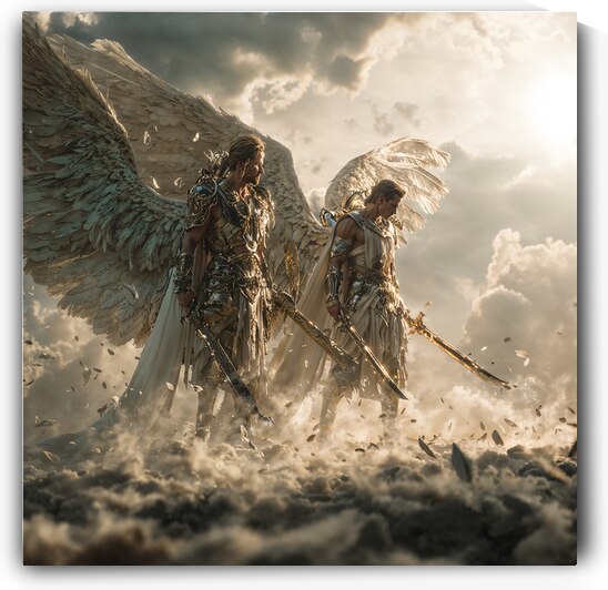 Angel warrior brothers 2 by Infinite Wall Art