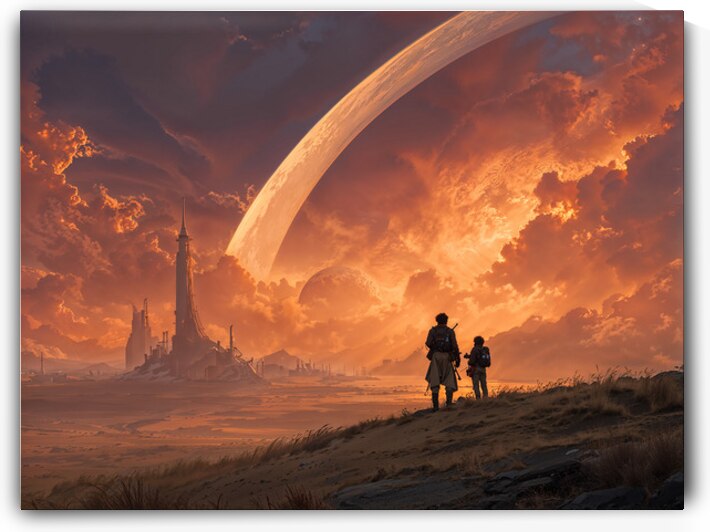 To the stars we come from 2 by Infinite Wall Art