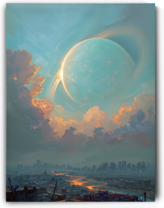 Futuristic view 3 by Infinite Wall Art