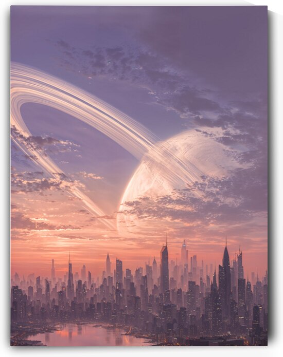 Futuristic view 4 by Infinite Wall Art