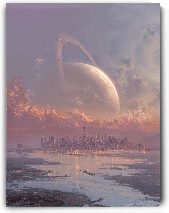 Futuristic view 2 by Infinite Wall Art