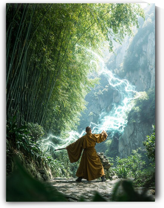 Monk energy master 2 by Infinite Wall Art