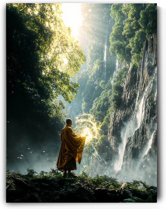 Monk energy master 1 by Infinite Wall Art