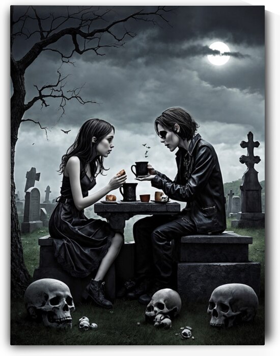 cemetery breakfast by Mcpitu