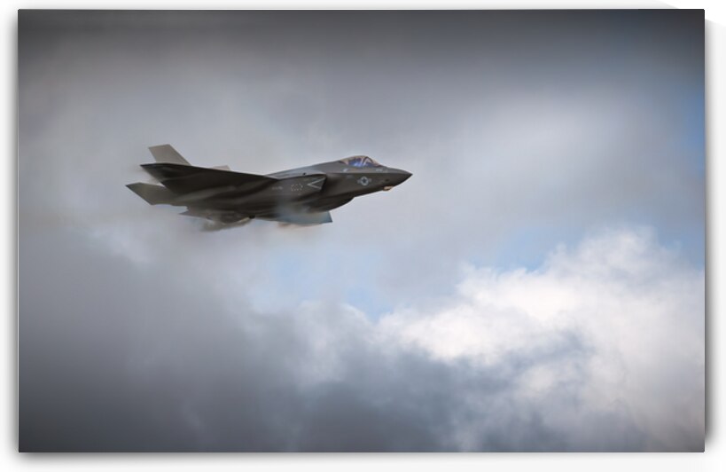 Oceana Air Show F-35 Clouds by Norma Brandsberg Photography