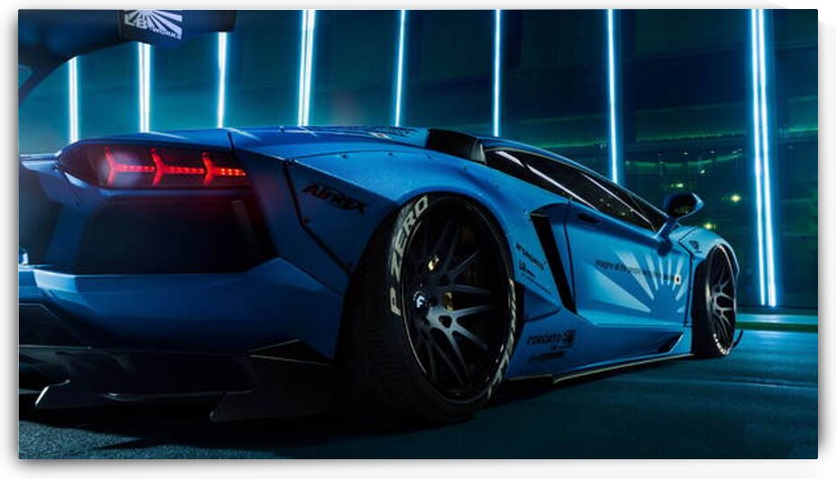 Lamborghini Aventador.  by super cars