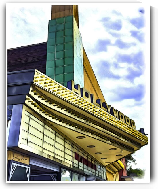 Hollywood Theater NE Mpls -  by Lisa Drew  by Lisa Drew