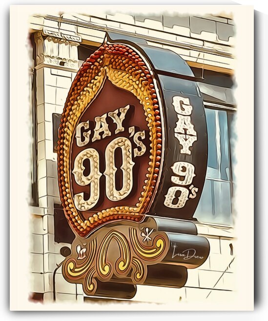 Gay 90s Neon by Lisa Drew by Lisa Drew