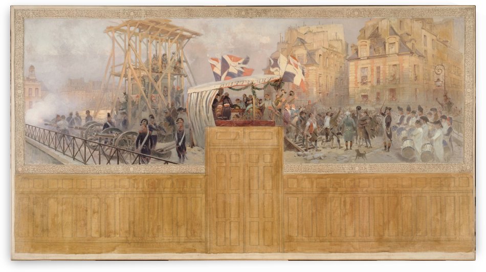 Les enrôlements volontaires en 1792 by Edouard Detaille