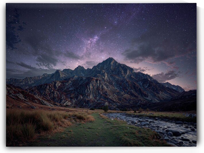 mountains night 1 by Infinite Wall Art