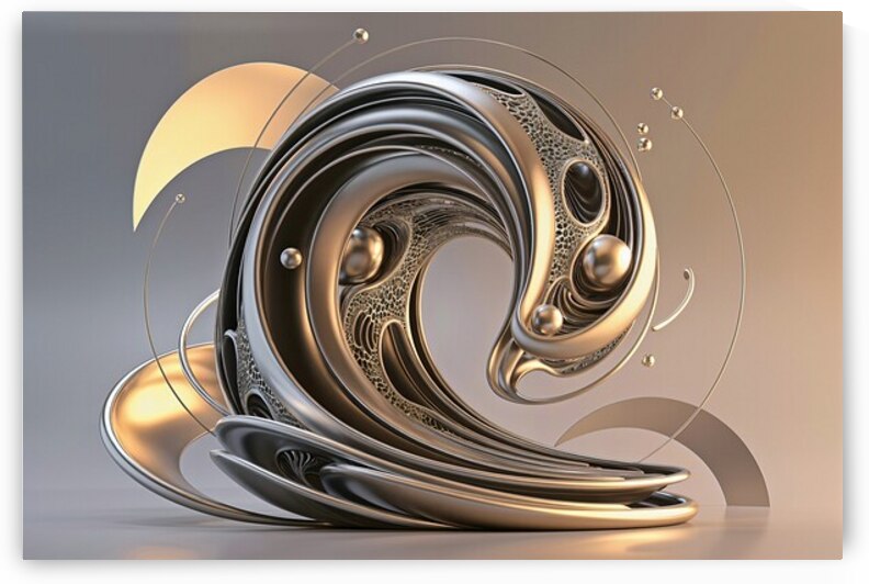 Hexagonal Abstract  5 by Byron Johnson