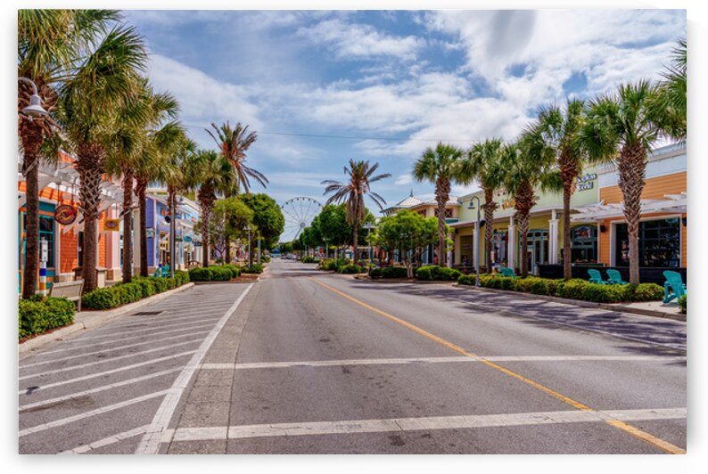 Panama Pier Park Road View by Jennifer White