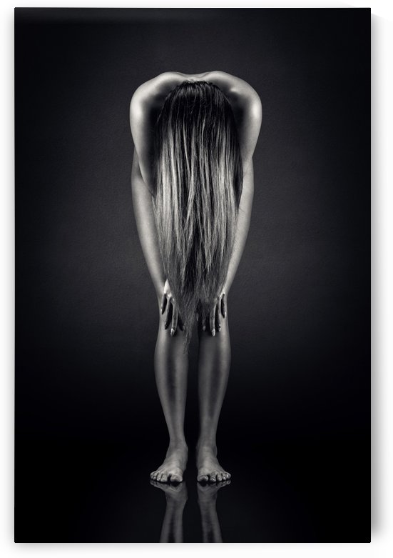 Nude Bodyscape reflections 9 by Johan Swanepoel