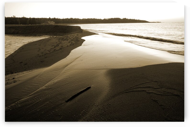 Terrace Bay Beach Sand Print by Stephen Emms