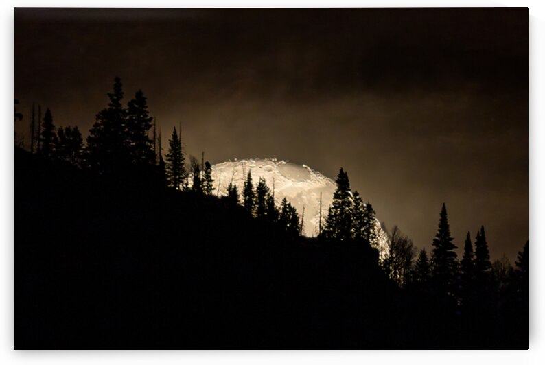 Rocky Mountain Moon 0C5A0410 by Touch Of Frank Photography