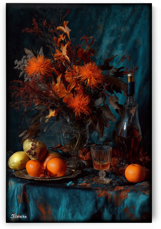 Still life FA 25 2x3  44 by Ksavera ART