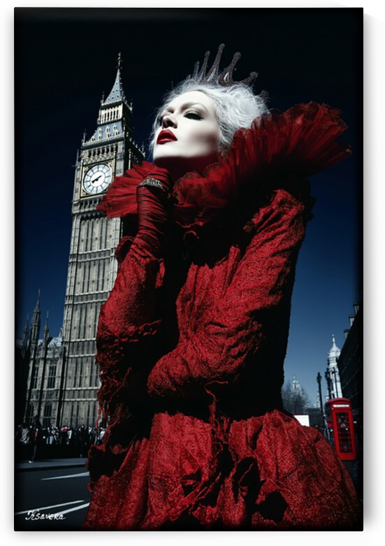 Lady in London FA 25 2x3  51 by Ksavera ART