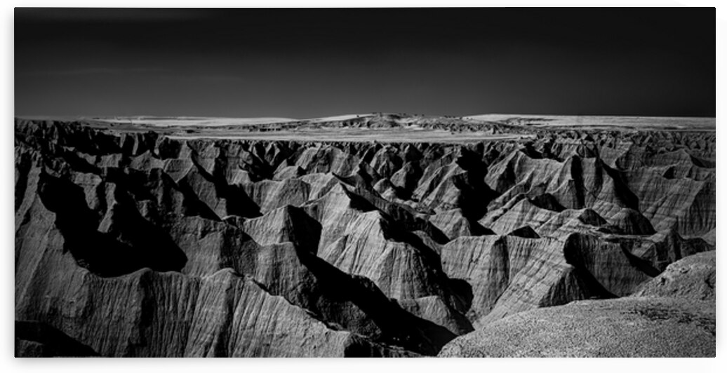 Shadows of the Earth:  A Badlands Vista by Dream World Images
