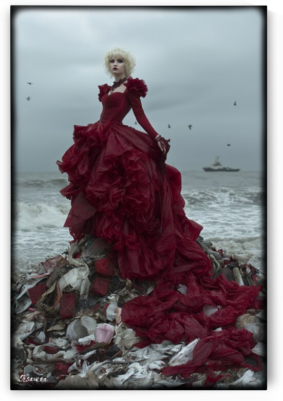 Queen of garbage FA 25 2x3  85 by Ksavera ART